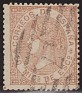 Spain 1867 Queen Isabel II 50 Mil Brown Edifil 96. esp 96 1. Uploaded by susofe